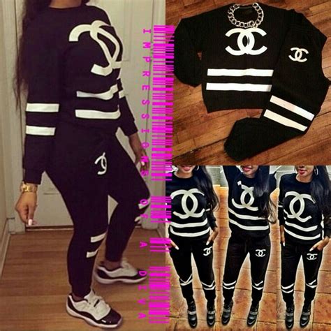 chanel jogging suits for sale|chanel suit price.